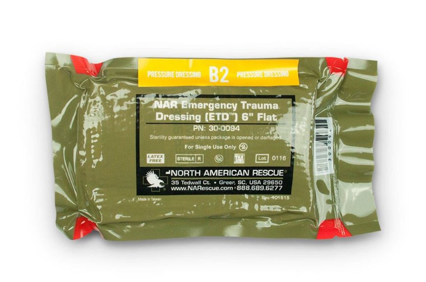 Zoll Medical 8911-000120-01 Mobilize Trauma Kit Refill, Item B2, Pressure Dressing 6"