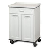 Clinton 8921-AF Fashion Finish Mobile Treatment Cabinet with 2 Doors and 1 Drawer