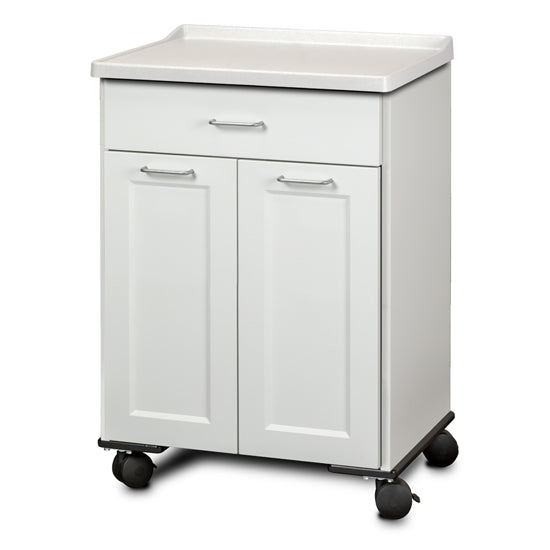 Clinton 8921-AF Fashion Finish Mobile Treatment Cabinet with 2 Doors and 1 Drawer
