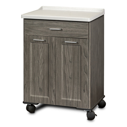 Clinton 8921-AF Fashion Finish Mobile Treatment Cabinet with 2 Doors and 1 Drawer