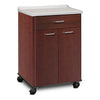 Clinton 8921-A Mobile Treatment Cabinet with 2 Doors and 1 Drawer