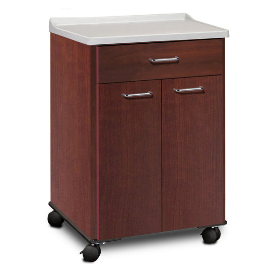 Clinton 8921-A Mobile Treatment Cabinet with 2 Doors and 1 Drawer