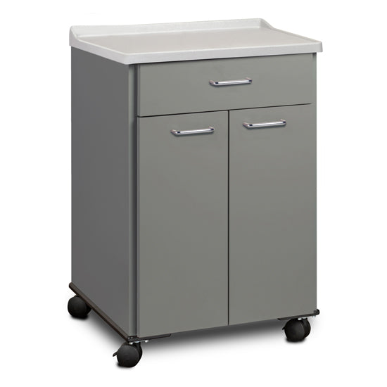 Clinton 8921-A Mobile Treatment Cabinet with 2 Doors and 1 Drawer