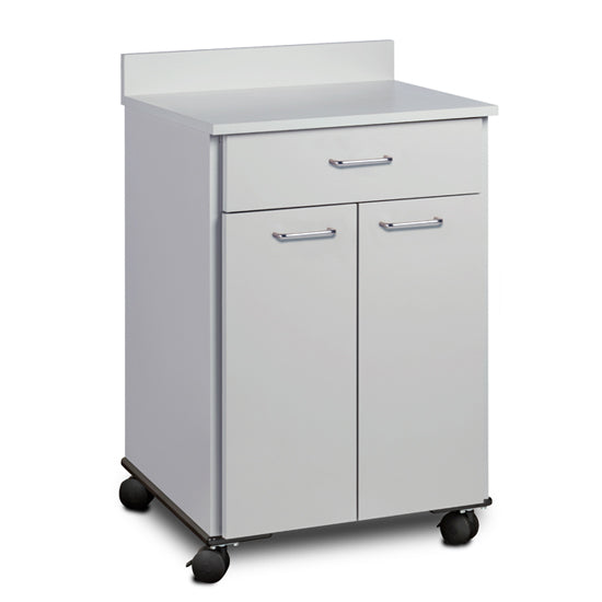 Clinton 8921 Mobile Treatment Cabinet with 2 Doors and 1 Drawer