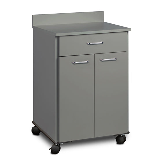 Clinton 8921 Mobile Treatment Cabinet with 2 Doors and 1 Drawer