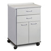 Clinton 8922-A Molded Top, Mobile Treatment Cabinet with 2 Doors and 2 Drawers