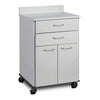 Clinton 8922 Mobile Treatment Cabinet with 2 Doors and 2 Drawers