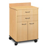 Clinton 8922 Mobile Treatment Cabinet with 2 Doors and 2 Drawers