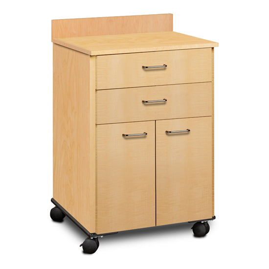 Clinton 8922 Mobile Treatment Cabinet with 2 Doors and 2 Drawers