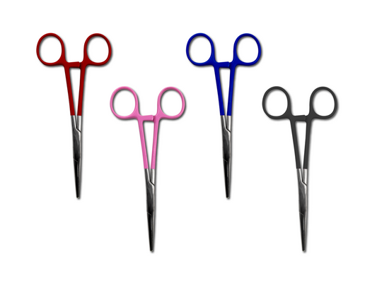 EMI 703 Colormed Kelly Forceps 5 1/2 (Black)