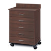 Clinton 8950 Mobile Treatment Cabinet with 5 Drawers