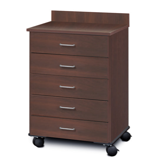 Clinton 8950 Mobile Treatment Cabinet with 5 Drawers