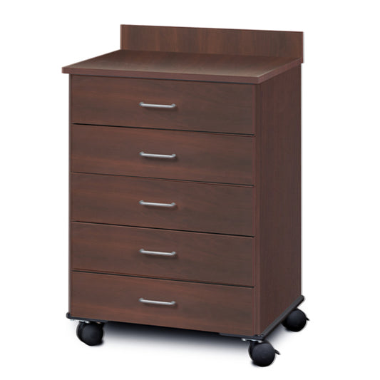 Clinton 8950 Mobile Treatment Cabinet with 5 Drawers