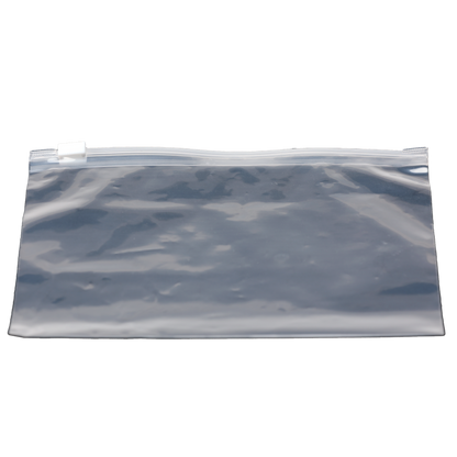 Oraline 000-8X6BAG Patient Bag 8” x 6” Slider Closure  - 100 Count Clear Vinyl Kit Assembly Bags (100/Case)