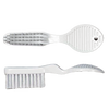 Oraline 000-90016A Security Toothbrush  - 3 Inch Compact 41 Tuft Soft Bristle Institutional Brush  (144/Case)