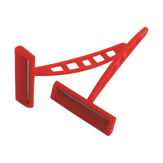 Oraline 000-90021 Security Flexible Razor  - Disposable Institutional Safety Razor  (1000/Case)