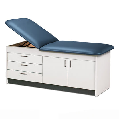 Clinton 9105-30 Cabinet Style, Treatment Table with Drawers & Doors