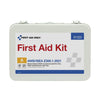 First Aid Only 91325 25 Person ANSI 2021 Class A, Metal First Aid Kit