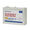 First Aid Only 91350 25 Person ANSI 2021 Class A, Contractor Metal First Aid Kit