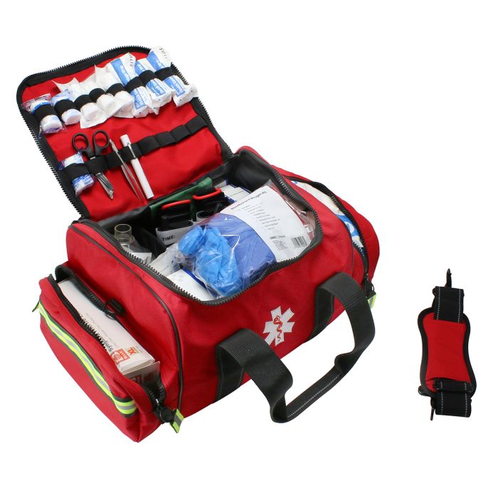 First Aid Only 91393 Responder Bag-Basic First Aid, Bleeding Control, Airway Management & BBP