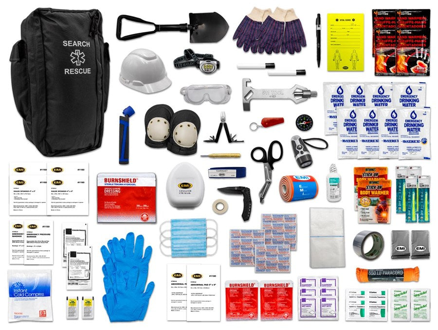 EMI 502 Search and Rescue Response Backpack Complete