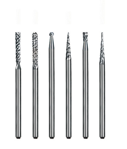 Dedeco 9300 Carbide Burs Diamond-Cut 6/Kit