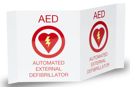 Zoll Medical 8000-0868 AED Plus® 3-D Wall Sign