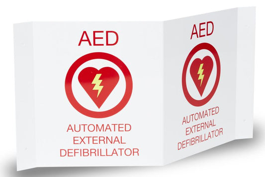 Zoll Medical 8000-0868 AED Plus® 3-D Wall Sign