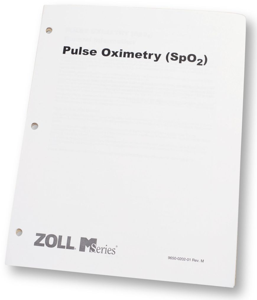 Zoll Medical 9650-0202-01 Spo2 Operator'S Guide Insert