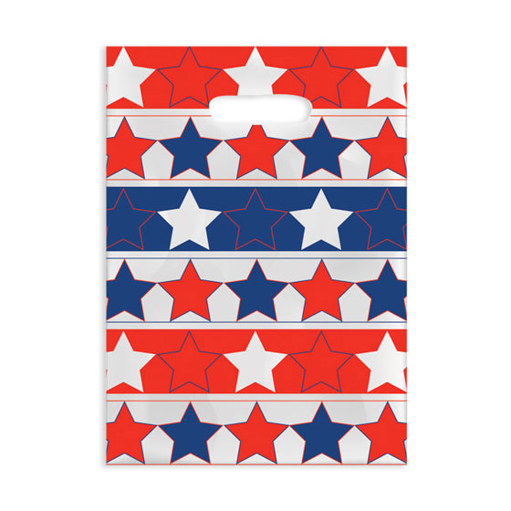 Sherman Specialty 98ZN Stars & Stripes Scatter Bag, 100 Per Pack