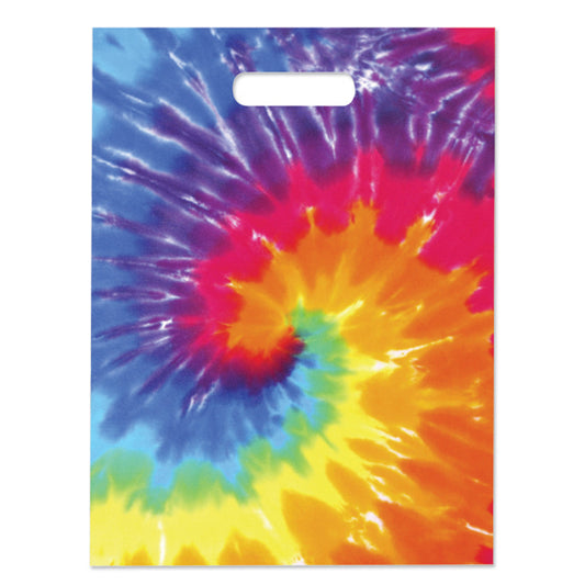 Sherman Specialty 99F52 Tie-Dye Full Color Bag, 250 Per Pack