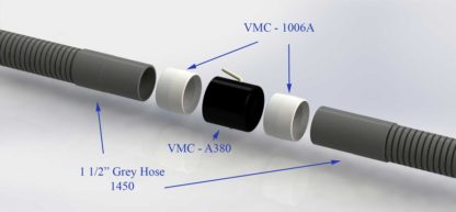 Vaniman VMC-A380 Manual Shut Off Suction Valve