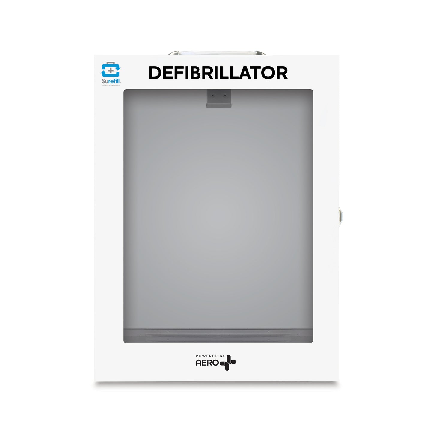 Aero Healthcare AEKM04 Surefill™ Defibrillator Wall Cabinet (empty)