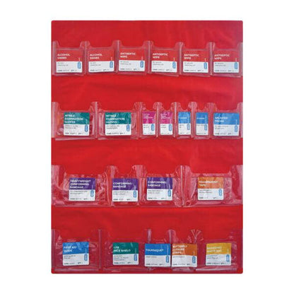 Aero Healthcare AK005 Surefill® First Aid Cabinet Door Pocket 5 Shelf Empty