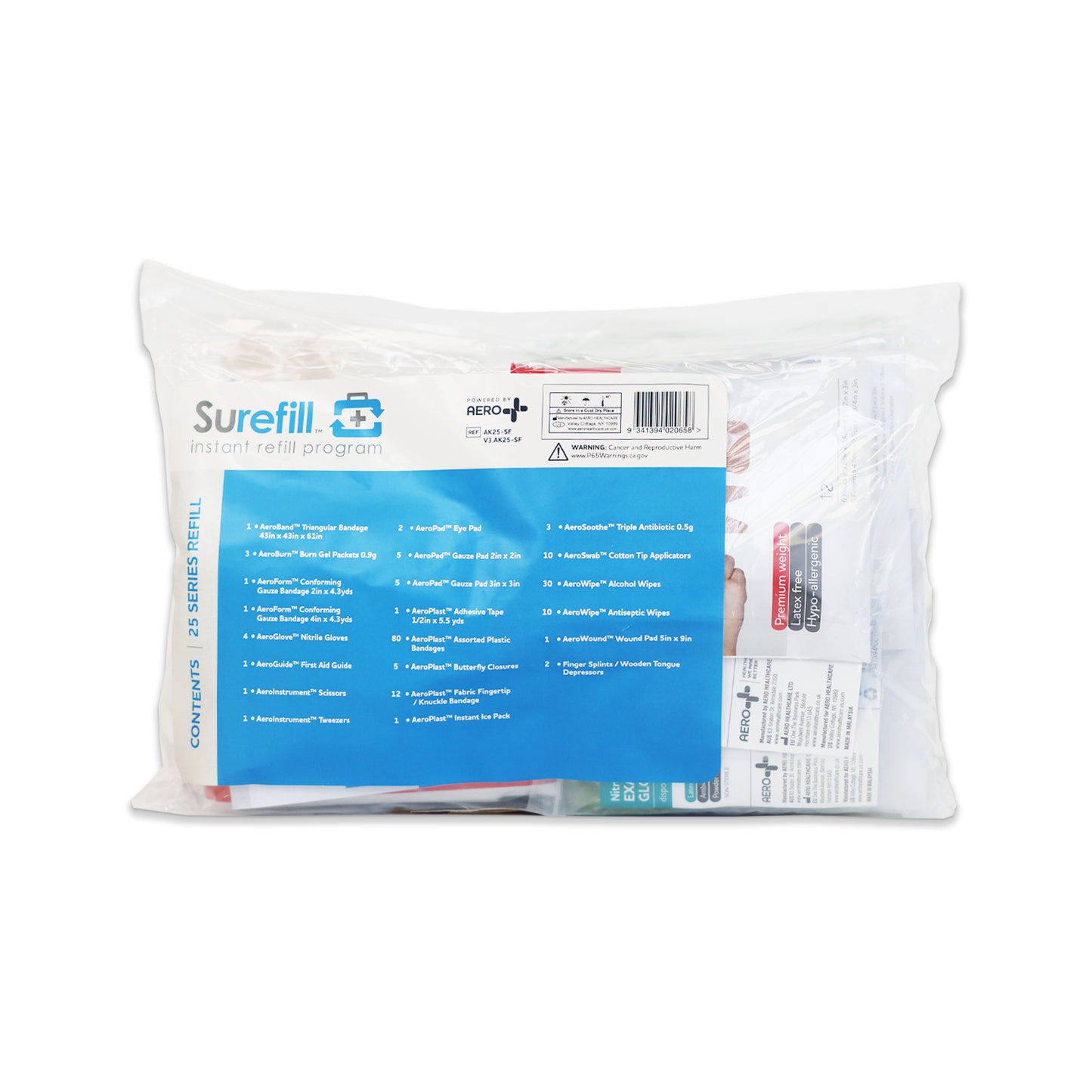 Aero Healthcare AK25-SF Surefill® ALL PURPOSE 25 Series Refill