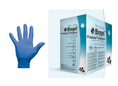 Bosma 71-ML489 Biogel Polyisoprene Micro Indicator Underglove Sterile Surgical Gloves - 50 pr/bx, 4 bx/cs