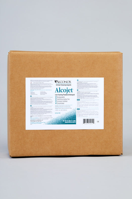 Alconox 1425 Alcojet® Low-Foaming Powdered Detergent, 25 Lb Box (11 Kg)