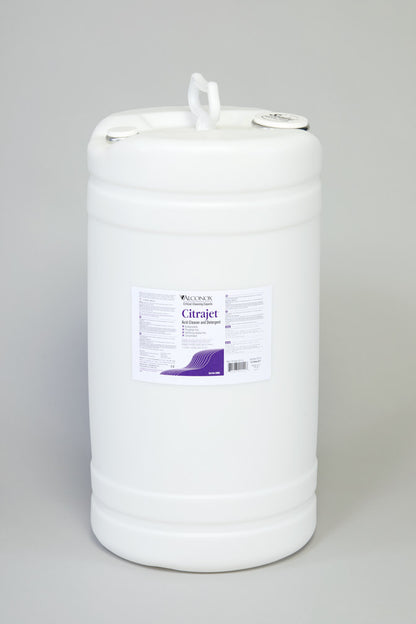 Alconox 2015 Citrajet® Low-Foaming Liquid Acid Cleaner, 15 Gal Drum (57 L)