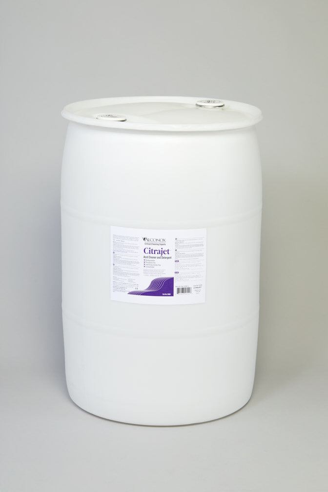 Alconox 2055 Citrajet® Low-Foaming Liquid Acid Cleaner, 55 Gal Drum (208 L)