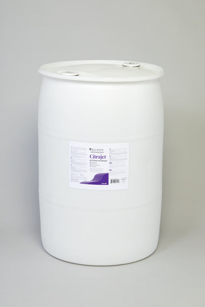 Alconox 2055 Citrajet® Low-Foaming Liquid Acid Cleaner, 55 Gal Drum (208 L)