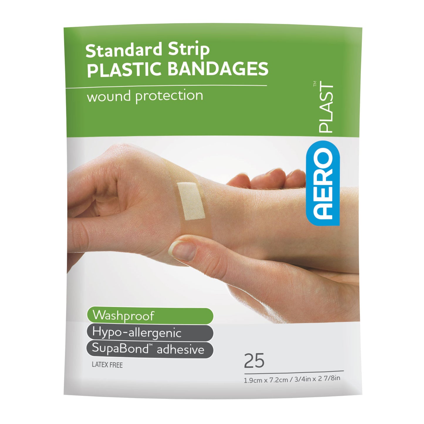 Aero Healthcare AP10125 AeroPlast™ Standard Plastic Bandage (25/pk)