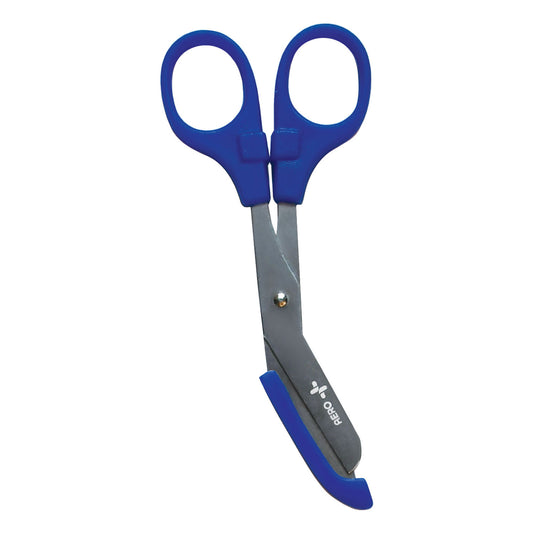 Aero Healthcare ASC13PUS AeroSupplies™ Scissors Blue Lister 5.2in