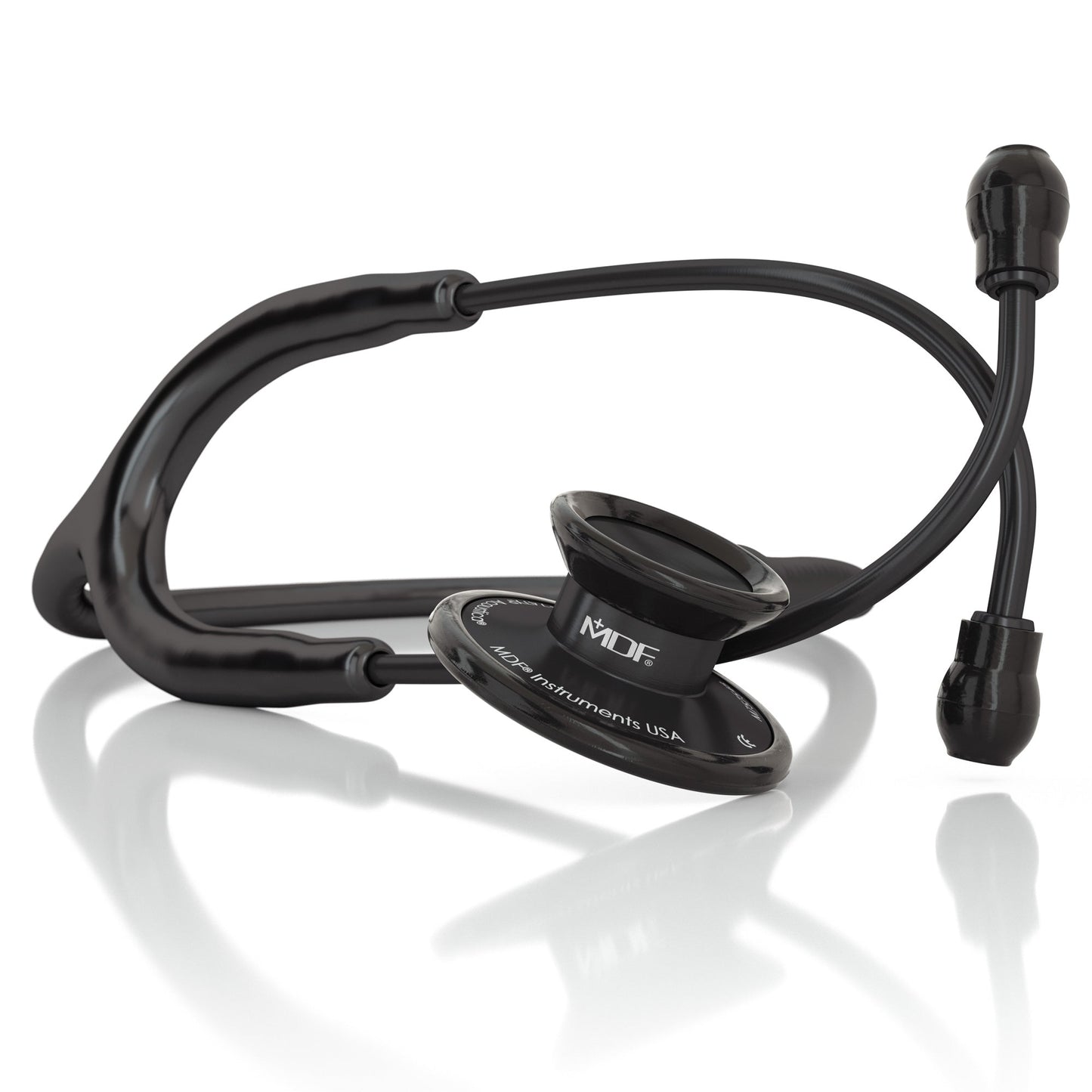 MDF Instruments MDF747XPBO Acoustica® Stethoscope - Black/BlackOut
