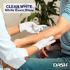 Dash Medical AW100 Alasta® White Nitrile Exam Gloves (Case) Palm: 2.8 Mil | Finger: 3.9 Mil, 100/Box, 10 Boxes/Case