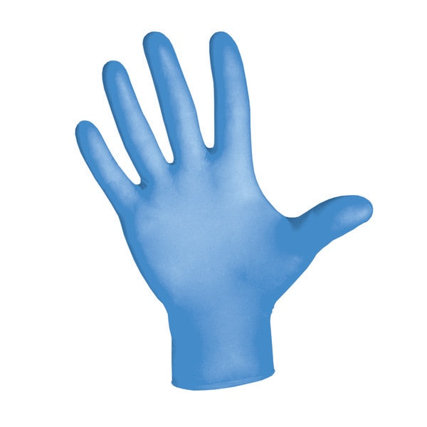 Dash Medical BLU100 Nitrile Exam Gloves (case) Palm: 4.3 Mil | Finger: 5.5 Mil, 100 Gloves per Box (XXL 90 Gloves/Box), 10 Boxes/Case