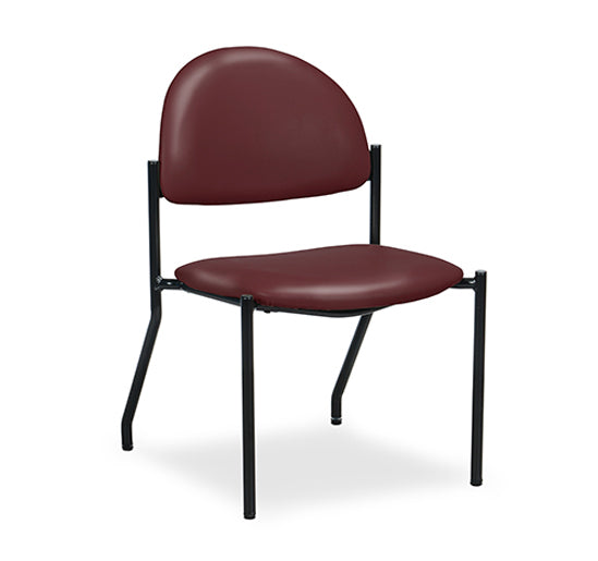 Clinton C-40F F-Series Black Frame Chair/No Arms