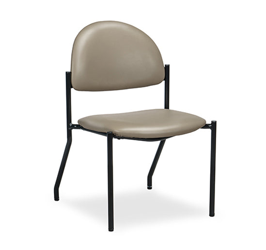 Clinton C-40F F-Series Black Frame Chair/No Arms