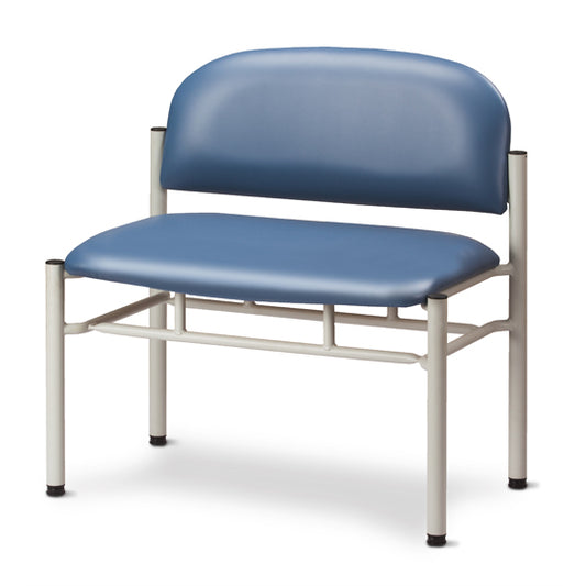 Clinton C-40X Extra-Wide, Gray Frame, Exam Room Chair without Arms