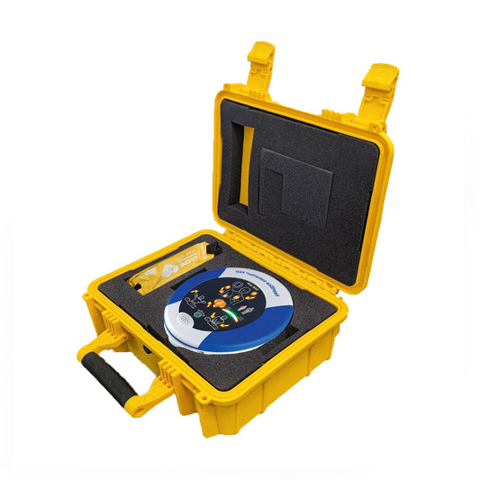 Aero Healthcare CA-RG01-3 CardiAct Heartsine 450P Package in Waterproof Rugged Case