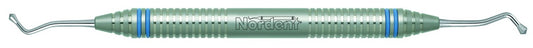 Nordent CEBR21BL Large Acorn #21B Long Burnisher With Duralite® Colorrings™ Handle